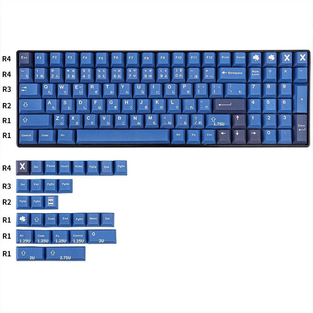 GMK Clone Striker Blue Keycaps – A Tribute to Japanese Football