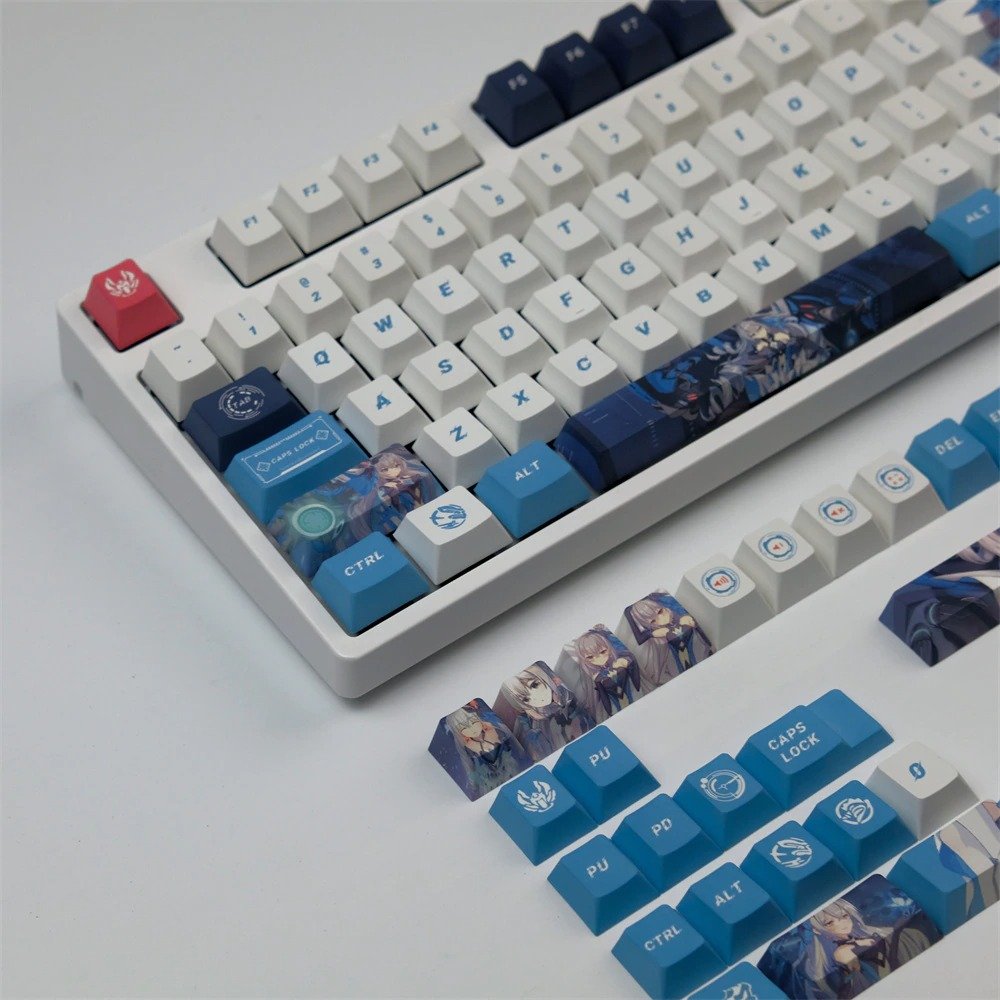 Honkai Impact 3rd Keycaps Set – Perfect for Anime and Gaming Fans
